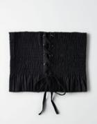 American Eagle Outfitters Ae Smocked Corset Waist Belt