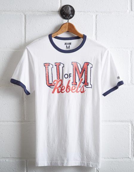 Tailgate Men's Ole Miss Rebels Ringer T-shirt