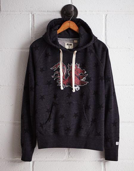 Tailgate Women's South Carolina Terry Fleece Star Hoodie