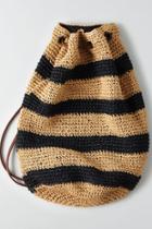 American Eagle Outfitters Ae Crochet Straw Backpack
