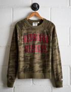 Tailgate Women's Nebraska Camo Fleece Sweatshirt