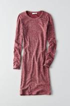 American Eagle Outfitters Don't Ask Why Long Sleeve Plush Bodycon Dress