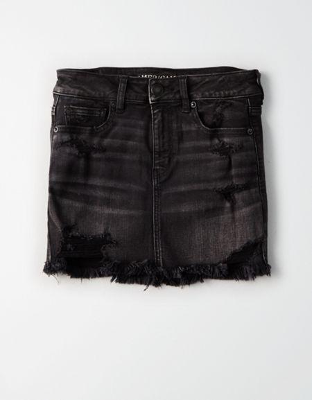 American Eagle Outfitters Ae Denim X Mini Skirt