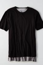 American Eagle Outfitters Ae Longline Crew T-shirt