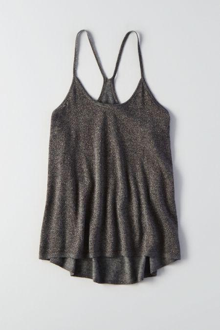American Eagle Outfitters Ae Racerback Hi-lo Tank
