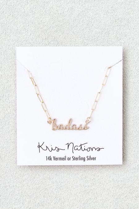 American Eagle Outfitters Kris Nations Script Bracelet