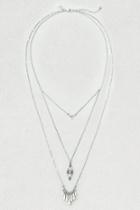 American Eagle Outfitters Ae Triple Layered Necklace