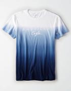 American Eagle Outfitters Ae Dip Dye Graphic Tee