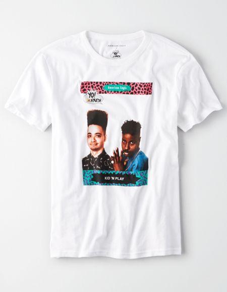 American Eagle Outfitters Ae X Mtv Kid N Play Graphic Tee