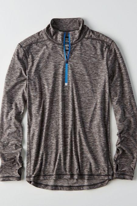 American Eagle Outfitters Ae Active Zip Mock Neck