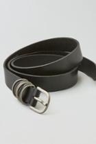 American Eagle Outfitters Ae Metal Keeper Leather Belt