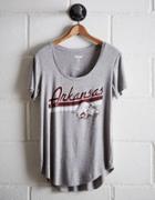 Tailgate Women's Arkansas Scoop Neck Tee