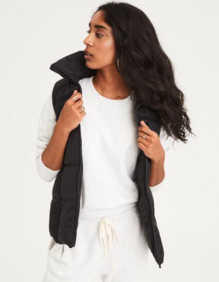 American Eagle Outfitters Ae Quilted Puffer Vest