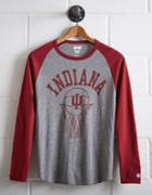 Tailgate Men's Indiana Hoosiers Baseball Shirt