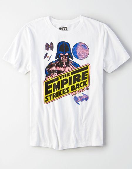American Eagle Outfitters Ae Empire Strikes Back Graphic Tee