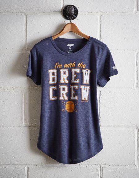 Tailgate Women's Milwaukee Brew Crew T-shirt