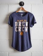 Tailgate Women's Milwaukee Brew Crew T-shirt