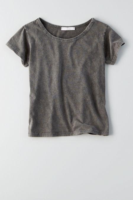 American Eagle Outfitters Don't Ask Why Basic T-shirt