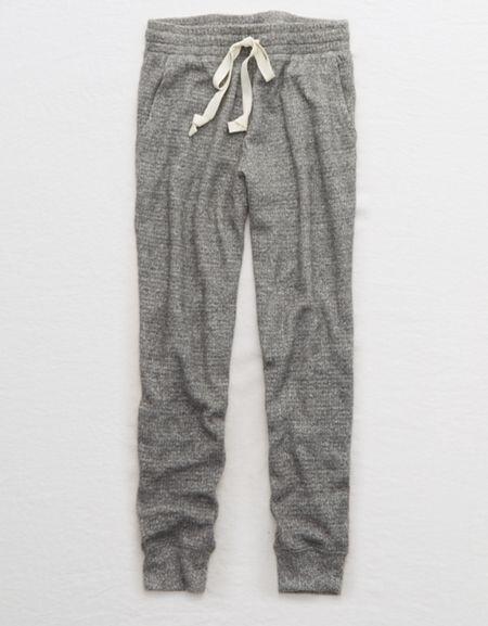 Aerie Waffle Tiger Jogger