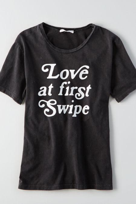 American Eagle Outfitters Don't Ask Why Oversized Graphic T-shirt