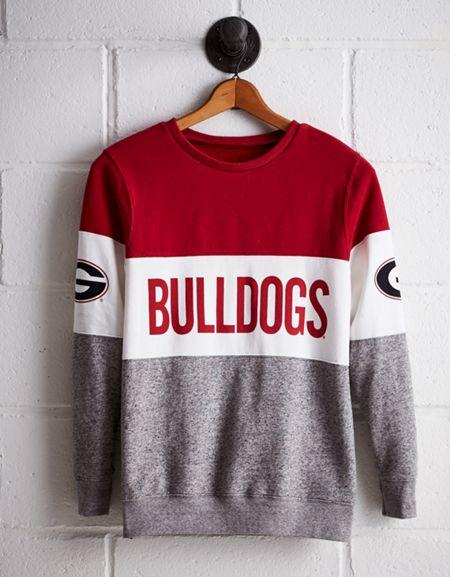 Tailgate Women's Georgia Colorblock Sweatshirt