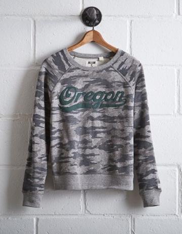 Tailgate Women's Oregon Camo Sweatshirt