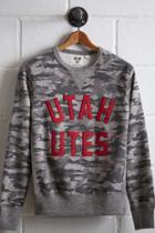 Tailgate Utah Utes Camo Sweatshirt