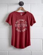 Tailgate Women's Welcome To Boston T-shirt
