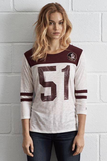 Tailgate Florida State 3/4 Sleeve Jersey