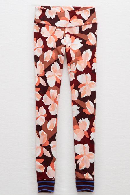 Aerie Chill Striped Cuff Legging
