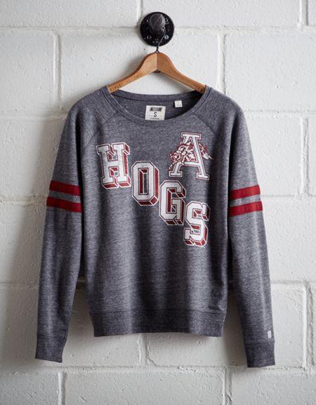 Tailgate Women's Arkansas Fleece Sweatshirt
