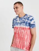 American Eagle Outfitters Ae Americana Tie Dye Graphic Tee