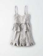 American Eagle Outfitters Ae Tie Front Strappy Romper