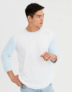 American Eagle Outfitters Ae 3/4 Sleeve Colorblock T-shirt