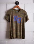 Tailgate Women's Kansas Camo Boyfriend Tee