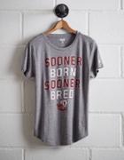 Tailgate Women's Oklahoma Sooner Born T-shirt