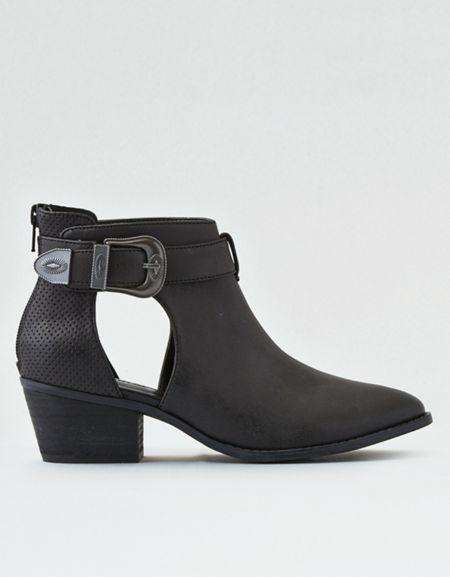 American Eagle Outfitters 3-piece Western Buckle Boot