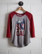 Tailgate Women's Ski Cal Baseball Shirt
