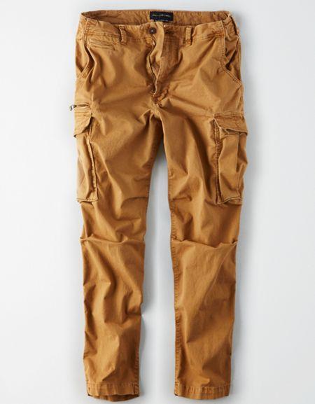 American Eagle Outfitters Ae Ne(x)t Level Cargo Khaki Pant