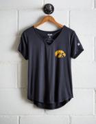 Tailgate Women's Iowa Cage Front Tee