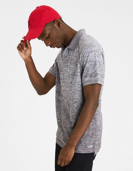 American Eagle Outfitters Ae Active Raglan Performance Polo