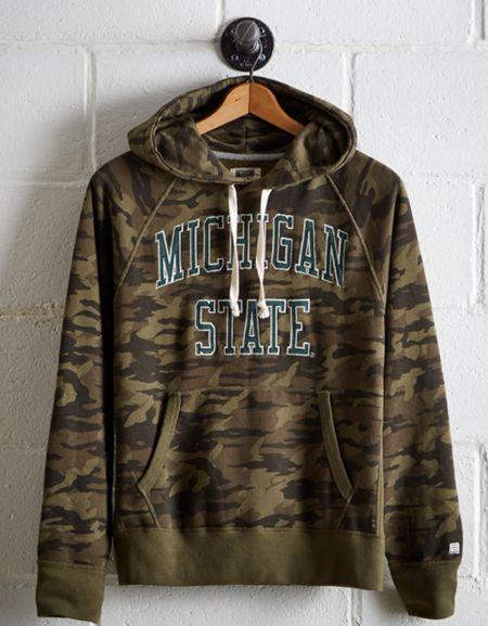 Tailgate Men's Michigan State Camo Hoodie
