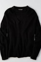 American Eagle Outfitters Don't Ask Why Choker Neck Sweater