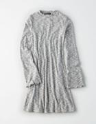 American Eagle Outfitters Ae Lettuce-edge Sweater Dress