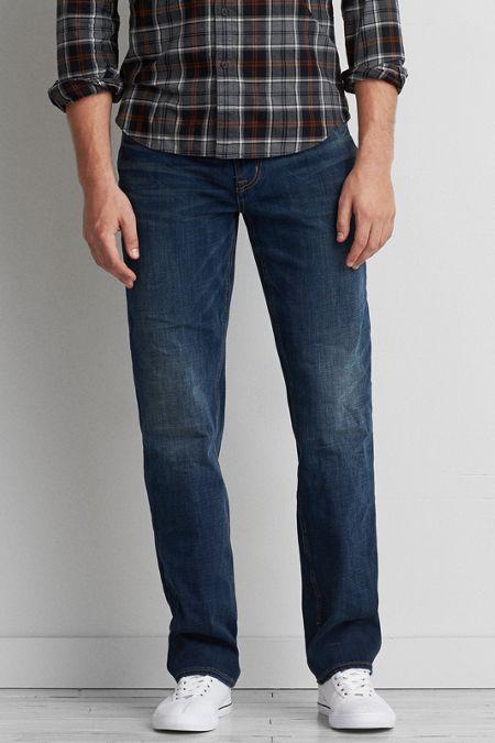 American Eagle Outfitters Ae 360 Extreme Flex Relaxed Straight Jean