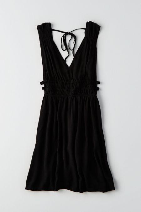 American Eagle Outfitters Ae Ladder Side Fit & Flare Dress