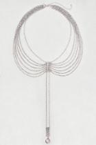 American Eagle Outfitters Ae Multi-draped Chain Necklace