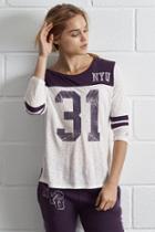 Tailgate Nyu 3/4 Sleeve Jersey