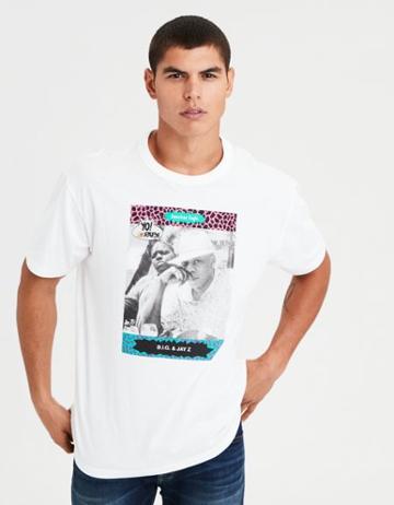 American Eagle Outfitters Ae X Mtv Jay-z And Biggie Graphic Tee