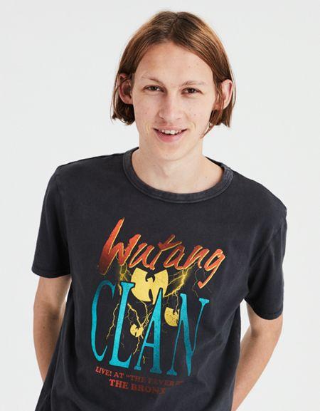 American Eagle Outfitters Ae Wu-tang Clan Graphic Tee